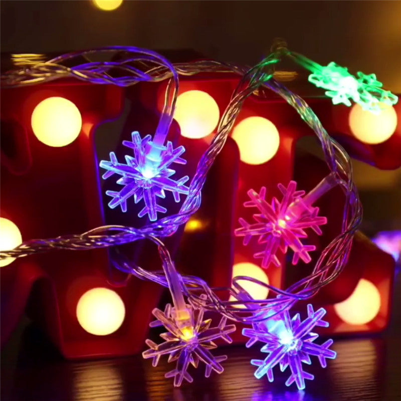 Snowflake String Lights