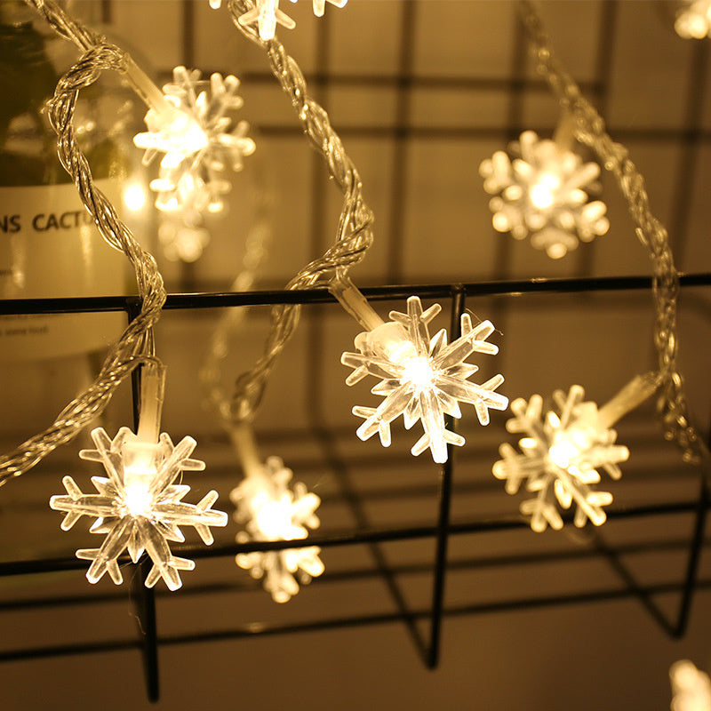 Snowflake String Lights