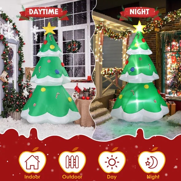 6.9 FT Inflatable Christmas Tree
