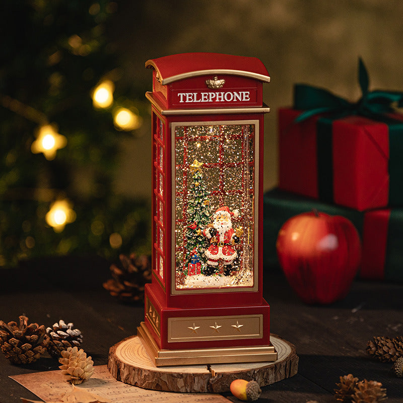 Telephone Booth Christmas Lamps
