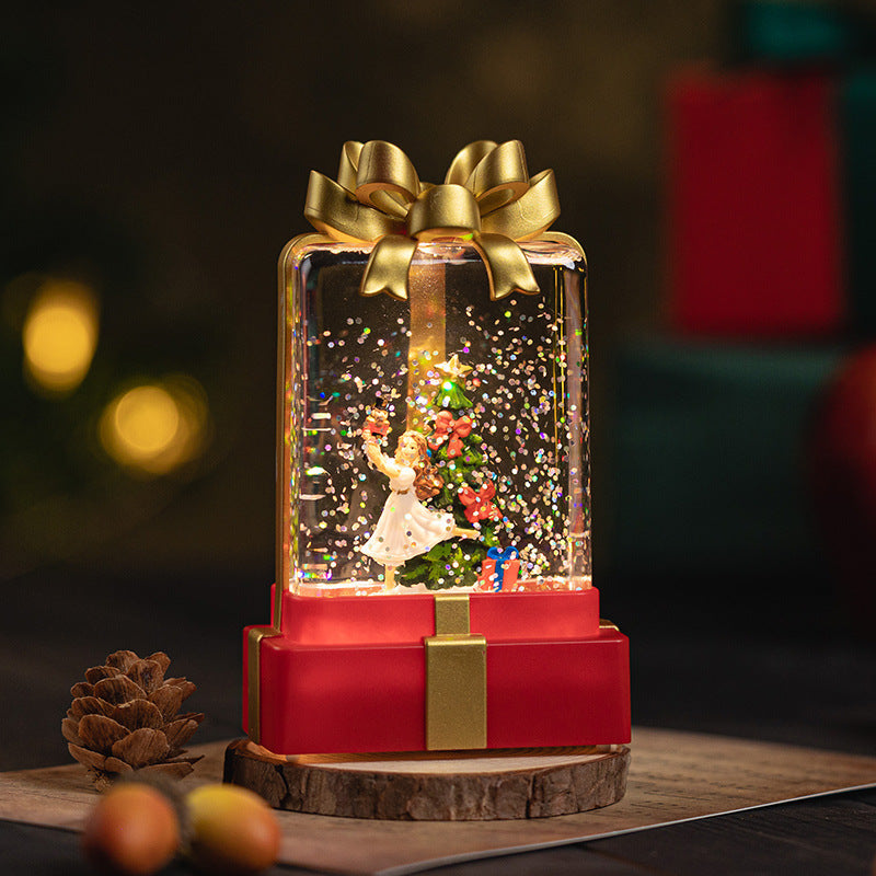 Christmas Scenic Snow Globe Ornaments