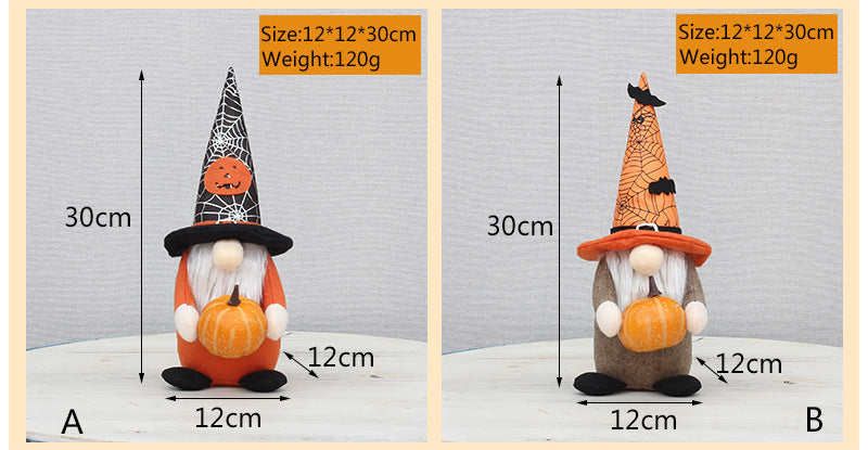 Halloween Fabric Doll Decor