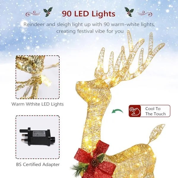 Luminous Christmas Reindeer