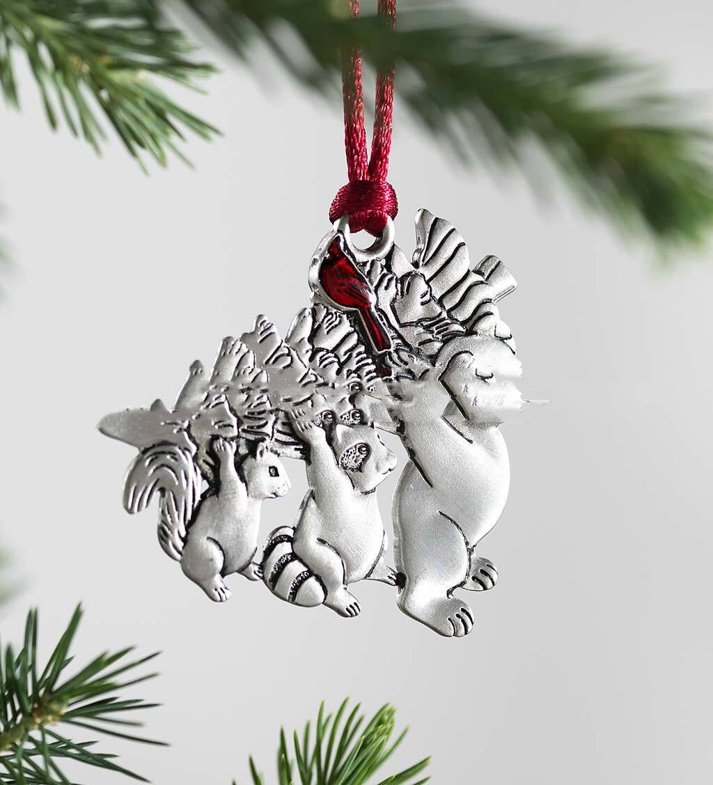 Christmas Metallic Tree Ornaments