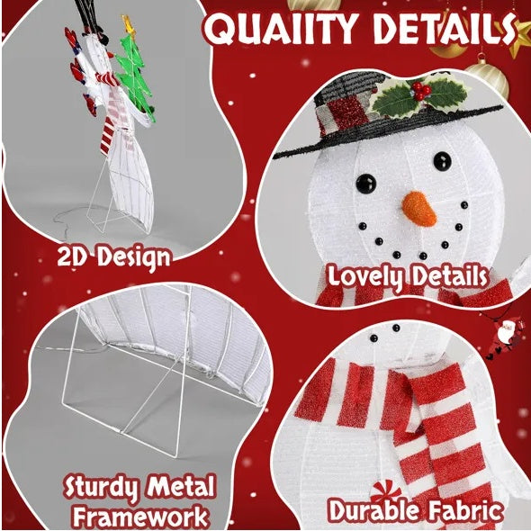 Luminous Snowman Christmas Yard Decorations