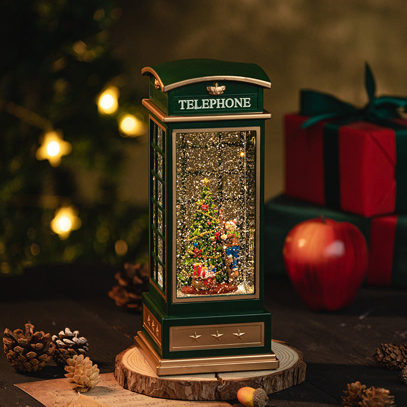 Telephone Booth Christmas Lamps