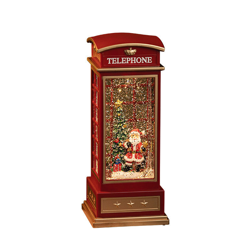Telephone Booth Christmas Lamps