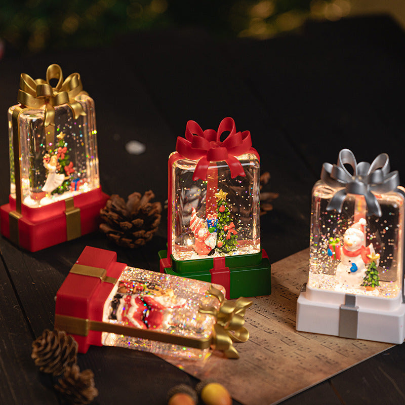 Christmas Scenic Snow Globe Ornaments