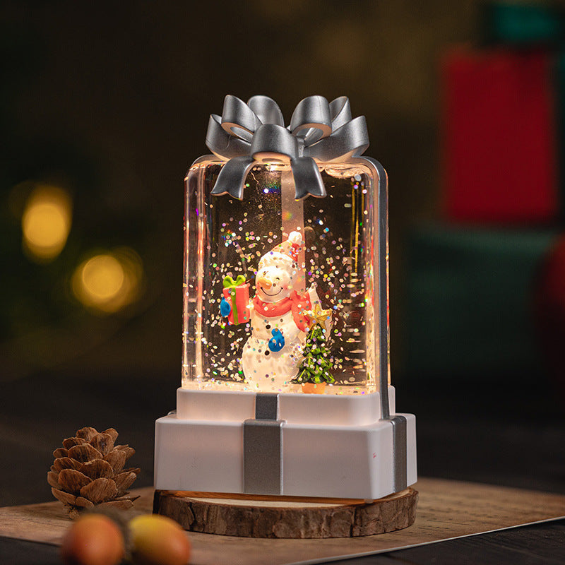 Christmas Scenic Snow Globe Ornaments