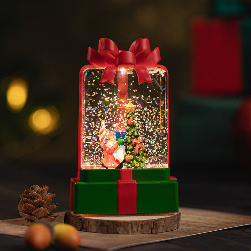 Christmas Scenic Snow Globe Ornaments