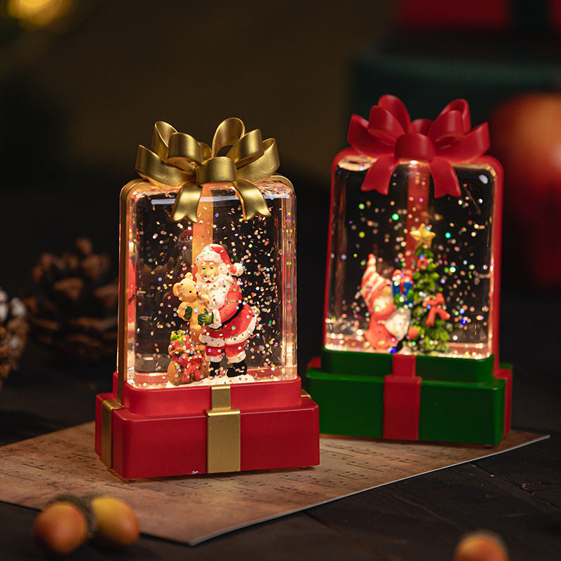Christmas Scenic Snow Globe Ornaments